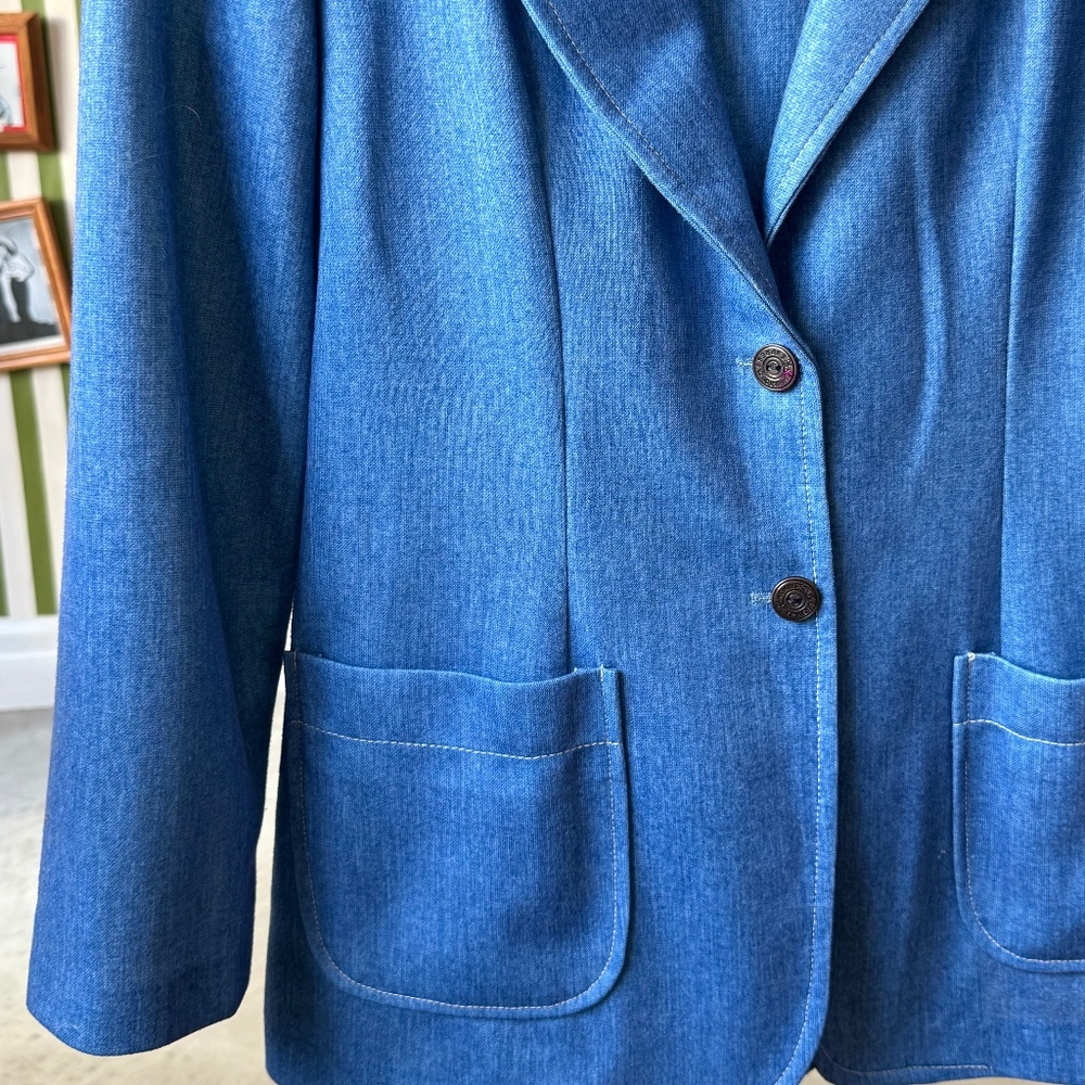 Vintage Blue Blazer